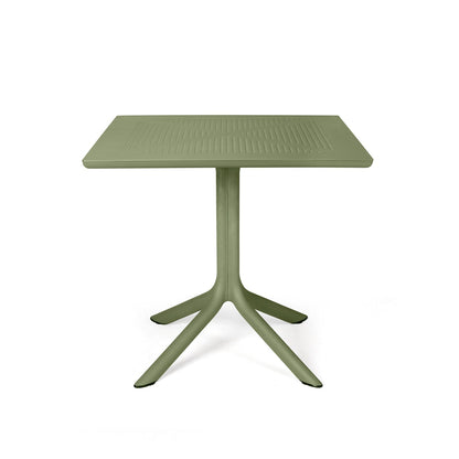 Clip 80cm Garden Table In Olive