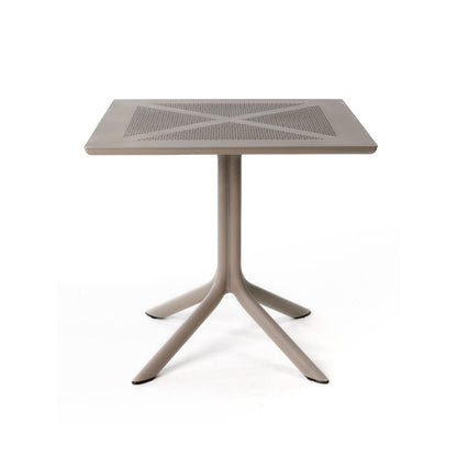 ClipX 80cm Garden Table By Nardi In Taupe