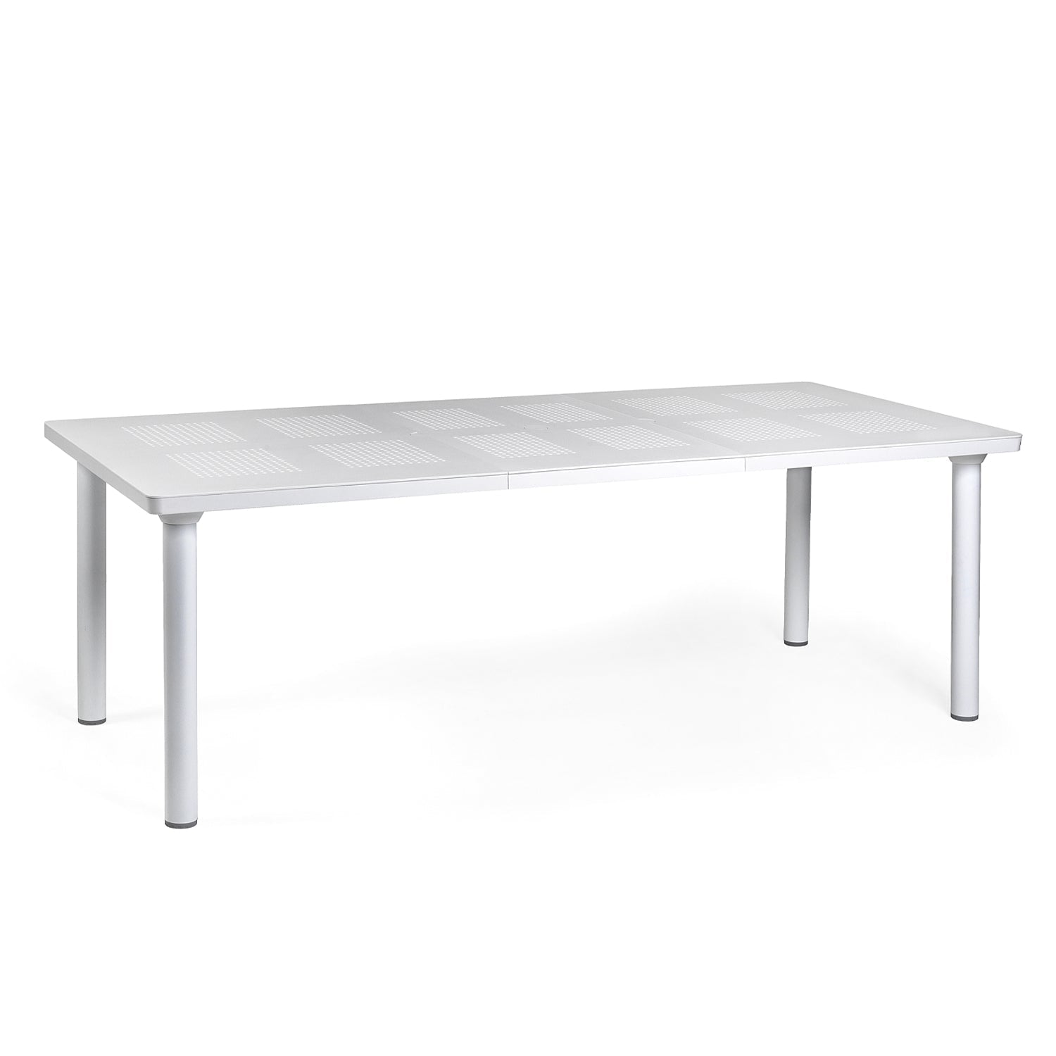Libeccio Extending Garden Table In White