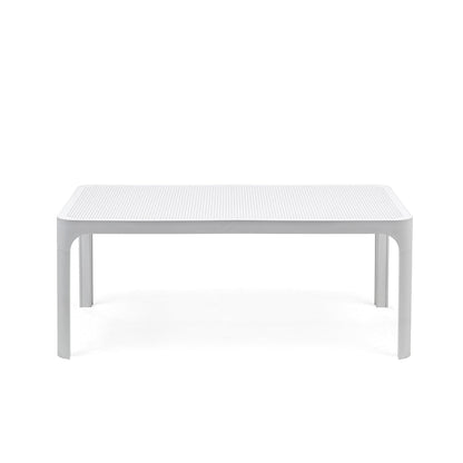 Net Garden Table 100cm - White