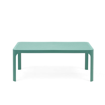 Net 100cm Garden Table In Turquoise