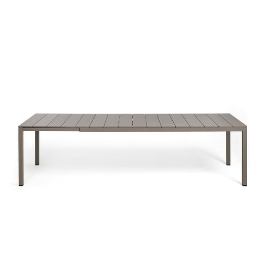 Rio Aluzio 210cm Extending Table By Nardi In Taupe