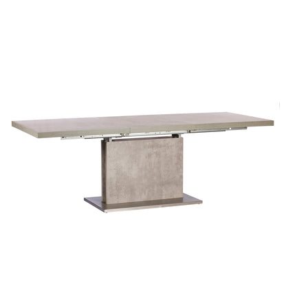 Morwell 160cm Concrete Extending Table