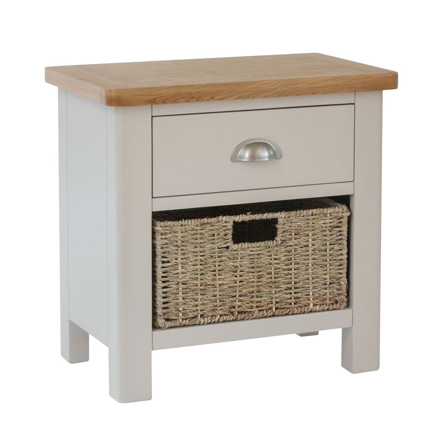 Small Side Table 1 Drawer & Basket