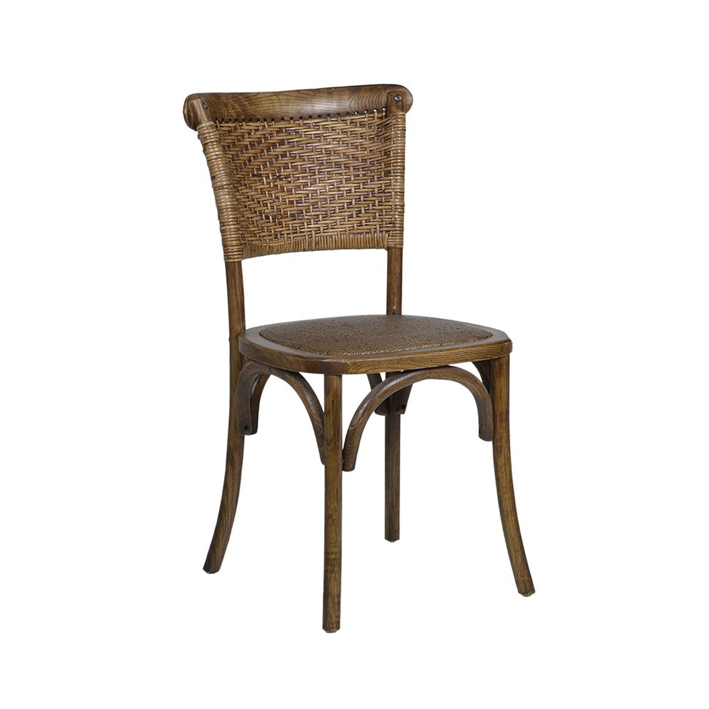 Lambs Green - Woven Back Dining Chair