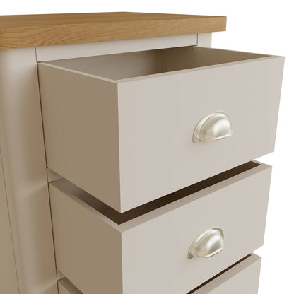 Pershore Painted Chest of Drawers - 5 Drawer Narrow