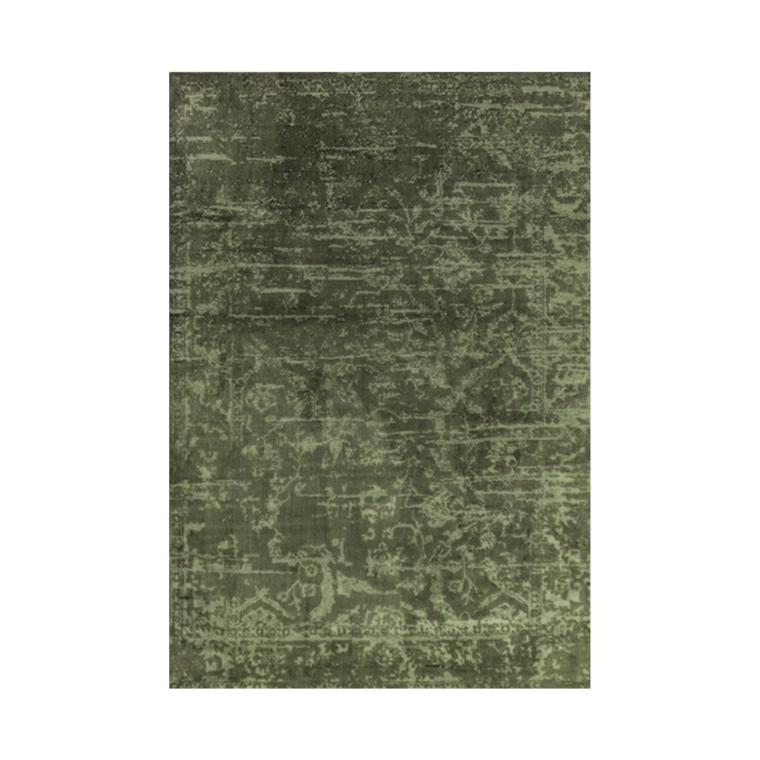 Zehraya Floor Rug 120x180 - Abstract Green