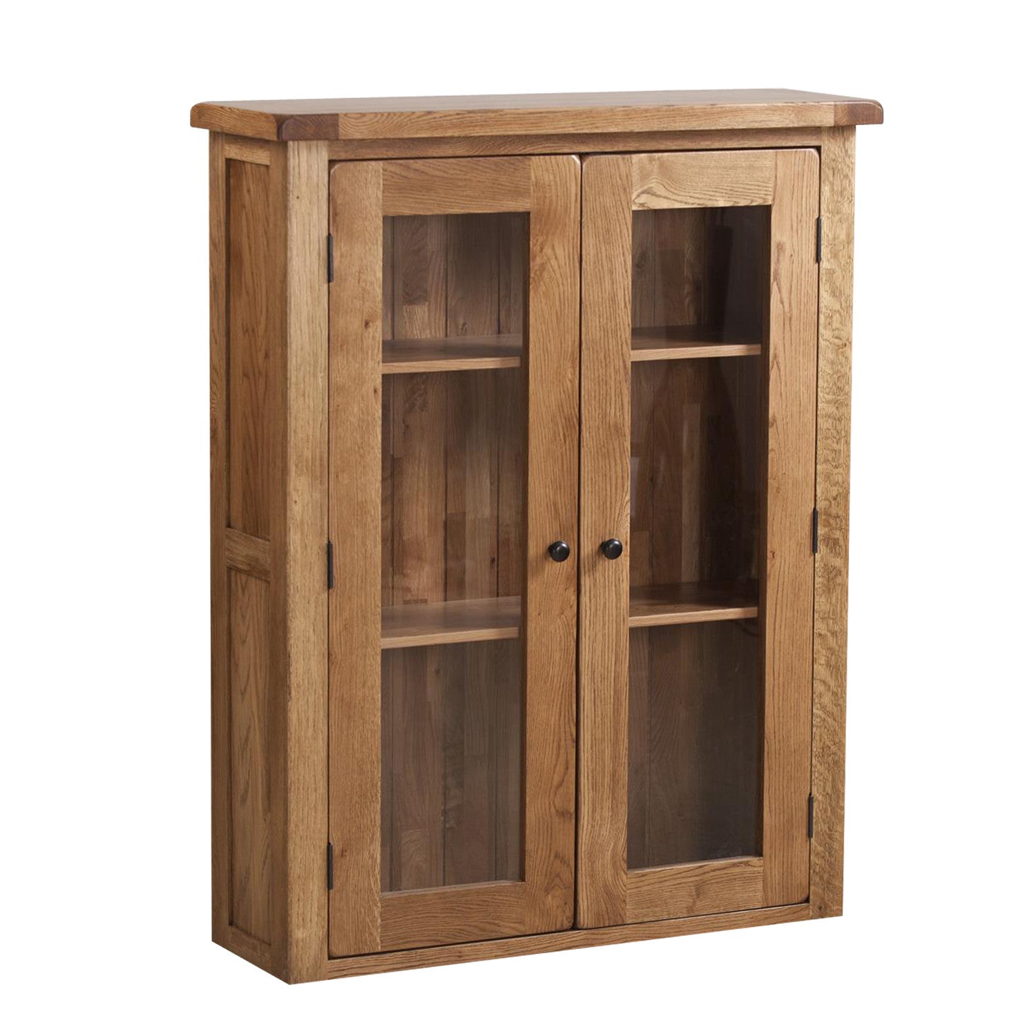 Auvergne Solid Oak Dresser Top - 3ft Glazed - Better Furniture Norwich & Great Yarmouth