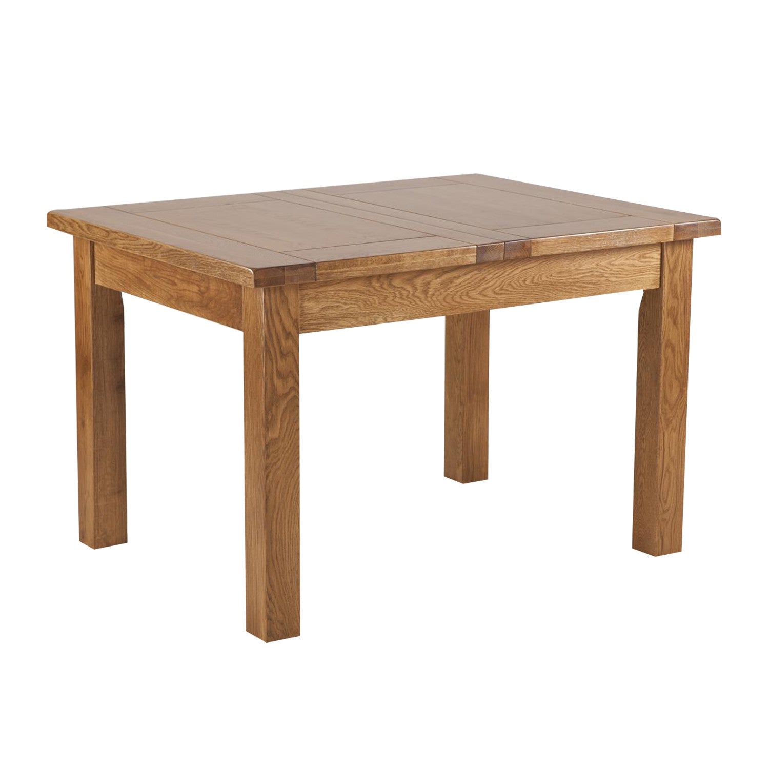 Auvergne Solid Oak Dining Table - 4ft6 Extending (2 Leaf) - Better Furniture Norwich & Great Yarmouth