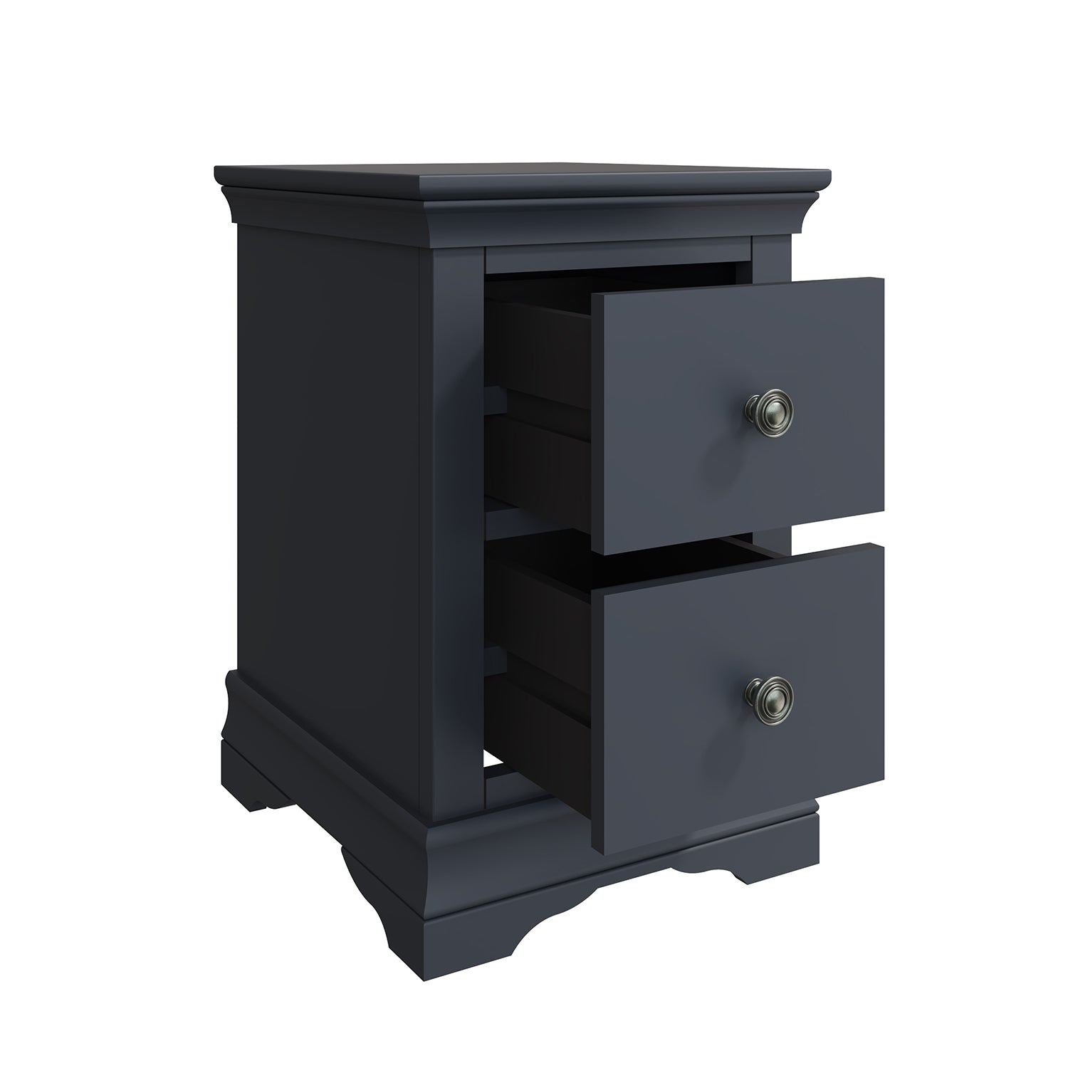Toulouse Charcoal Bedside - Small
