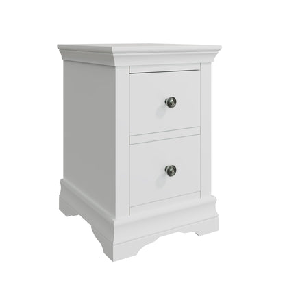 Toulouse White Bedside - Small
