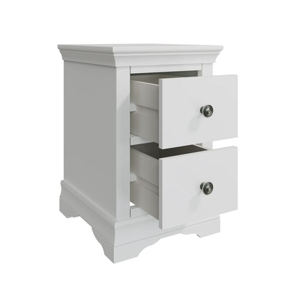 Toulouse White Bedside - Small