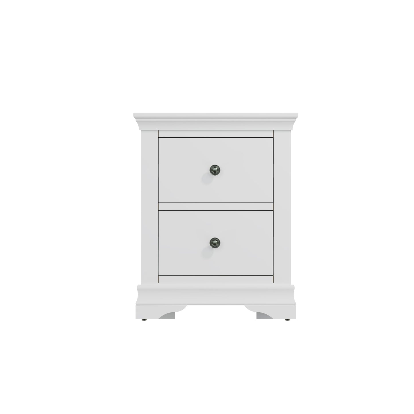 Toulouse White Bedside - Large