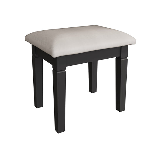 Toulouse Midnight Grey Dressing Table - Stool