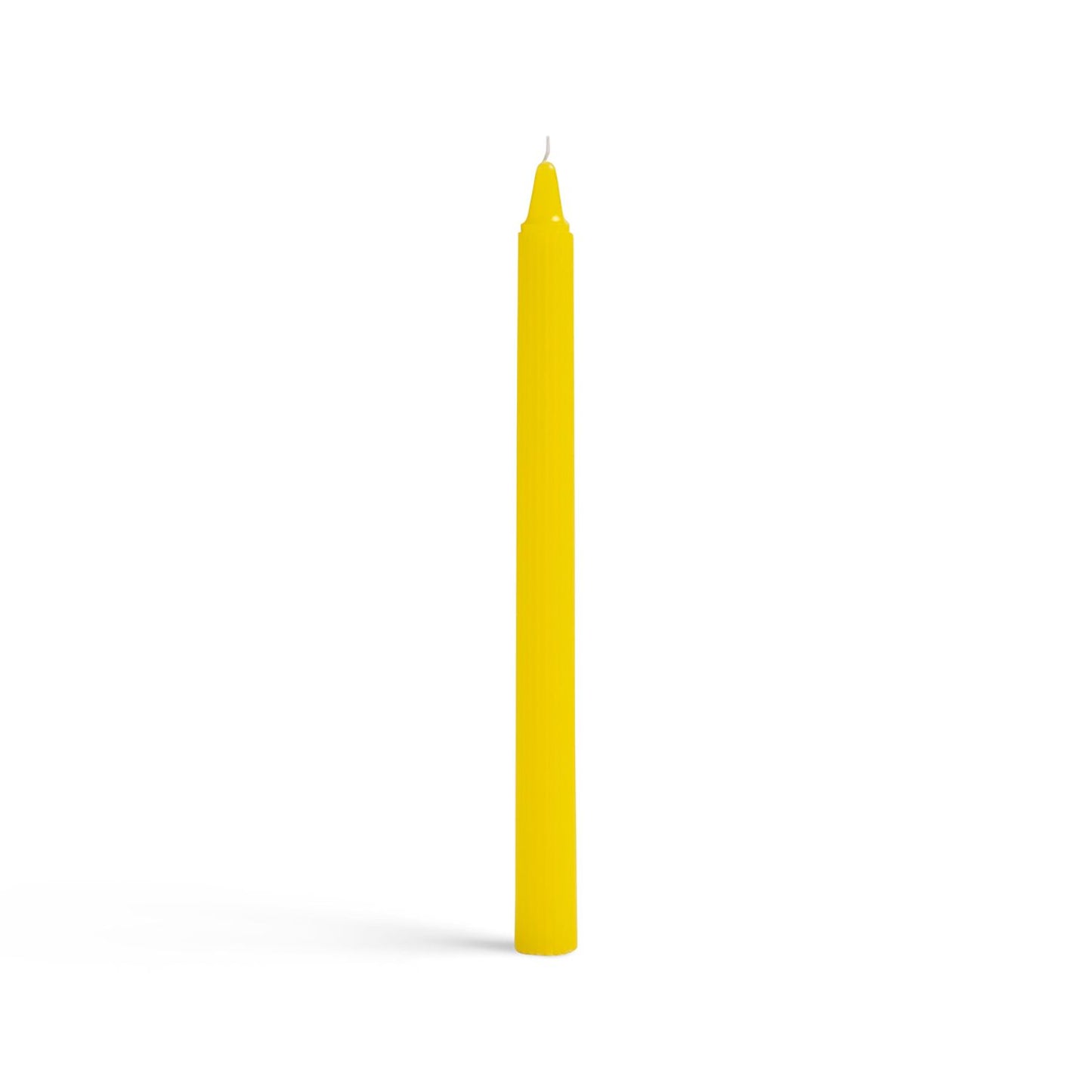 Ripple candle- Yellow