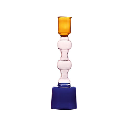 Tricolour Candle Holder - Medium