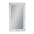 Large White Rectangular Classic Mirror