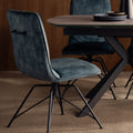 Oslo Dining Chair, Set Of 2 - Teal