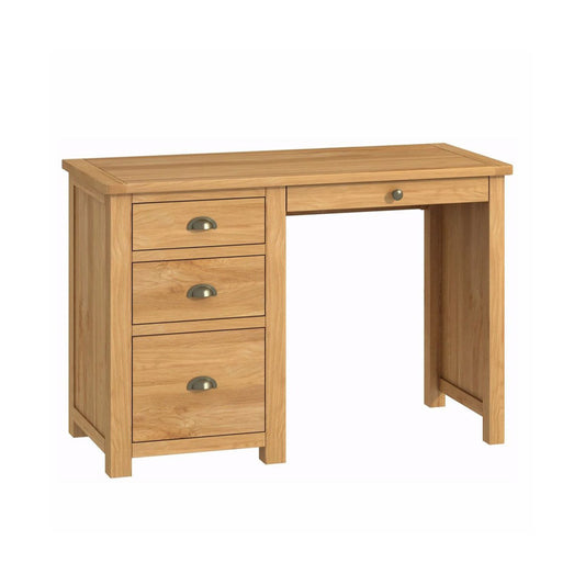 Todenham Oak - Single Pedestal Desk