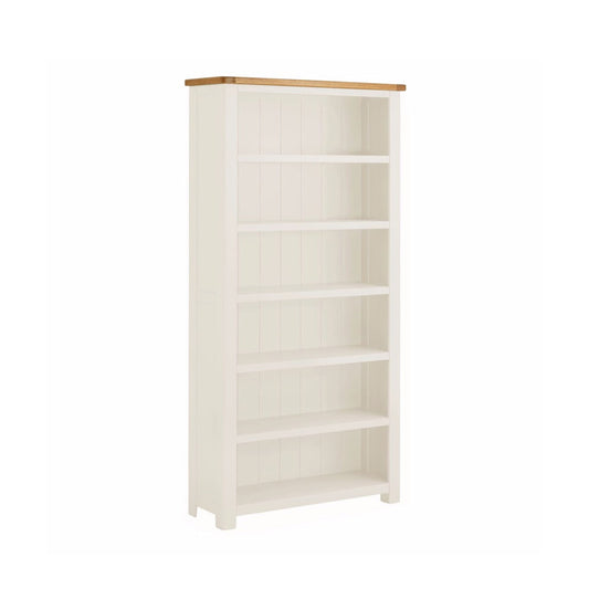Todenham Oak & White Painted Bookcase - Large