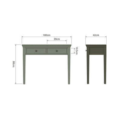 Dimensions Of Dressing Table .
