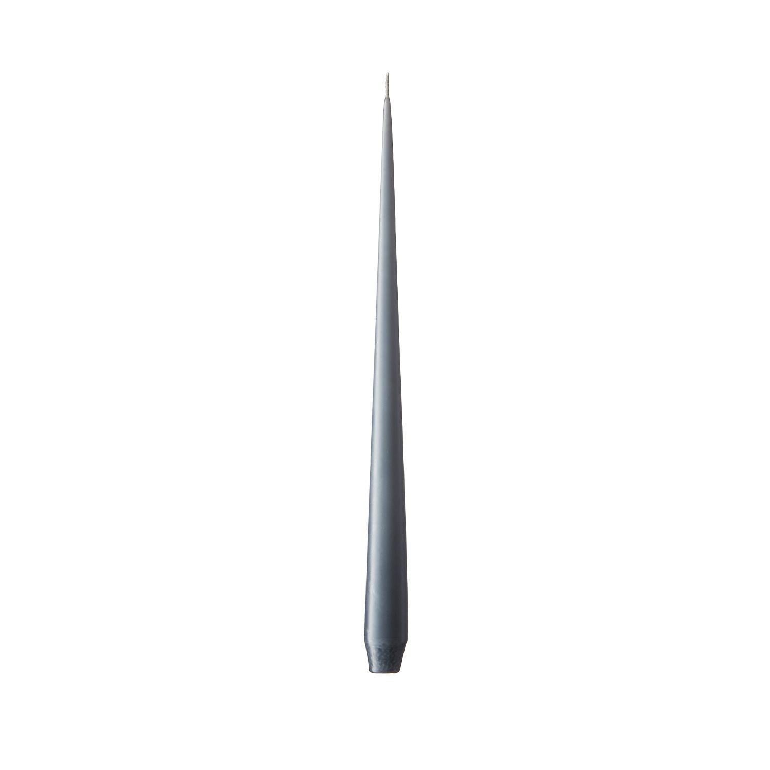 Dark Slate Taper Candle