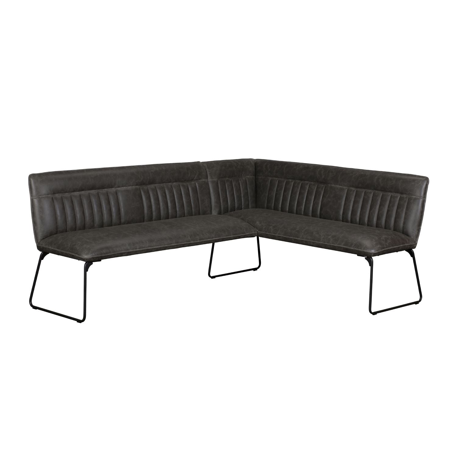 Mac Corner Bench LHF - Grey