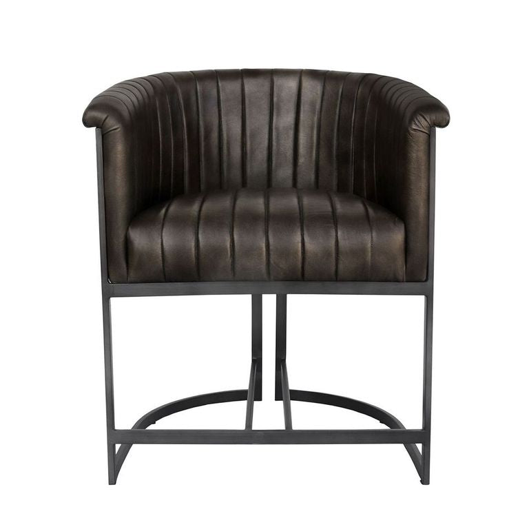 Dark Grey Dining Chair - Walcott