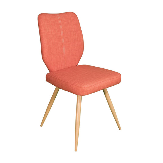Herne Hill Geo Dining Chair, Set Of 2  - Orange
