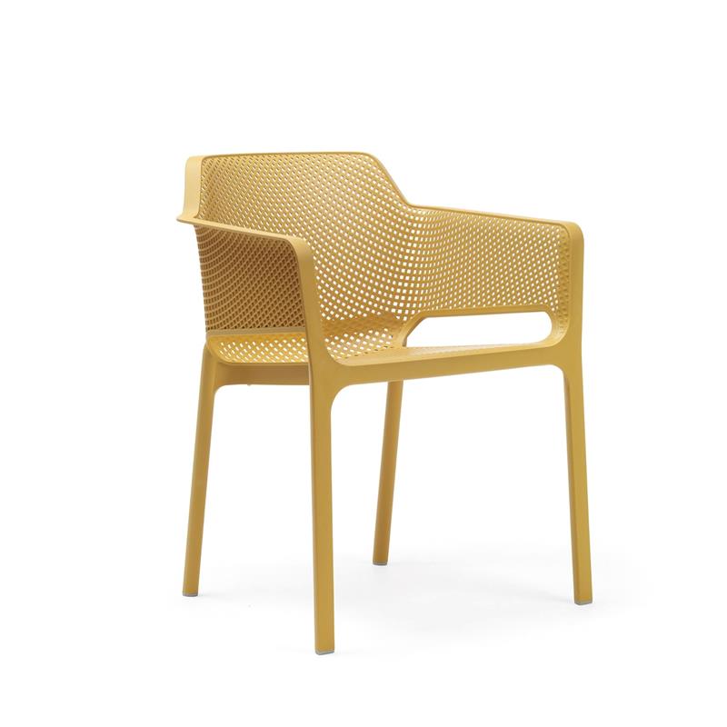Net Relax Chair In Mustard