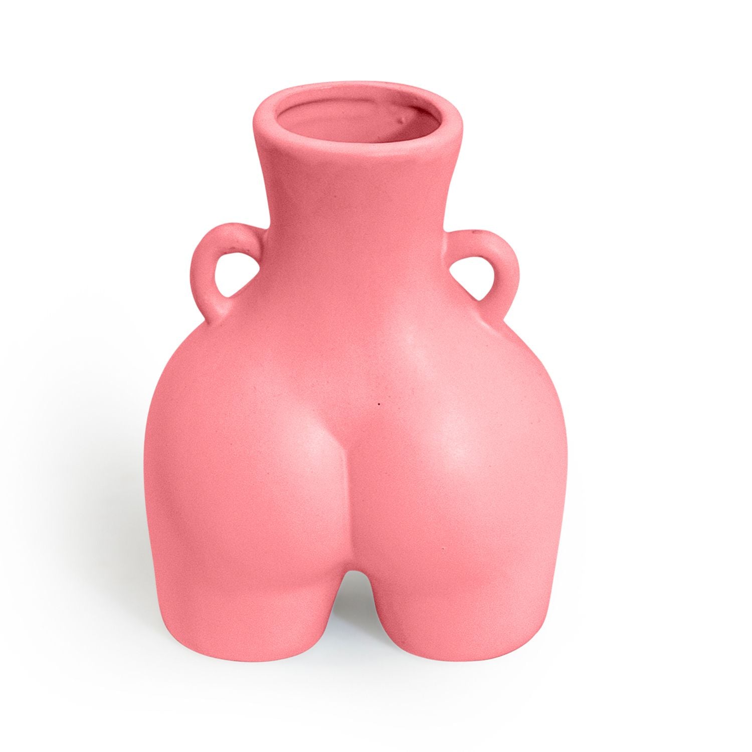 Small Love Handles Booty Vase - Pink – BF Home