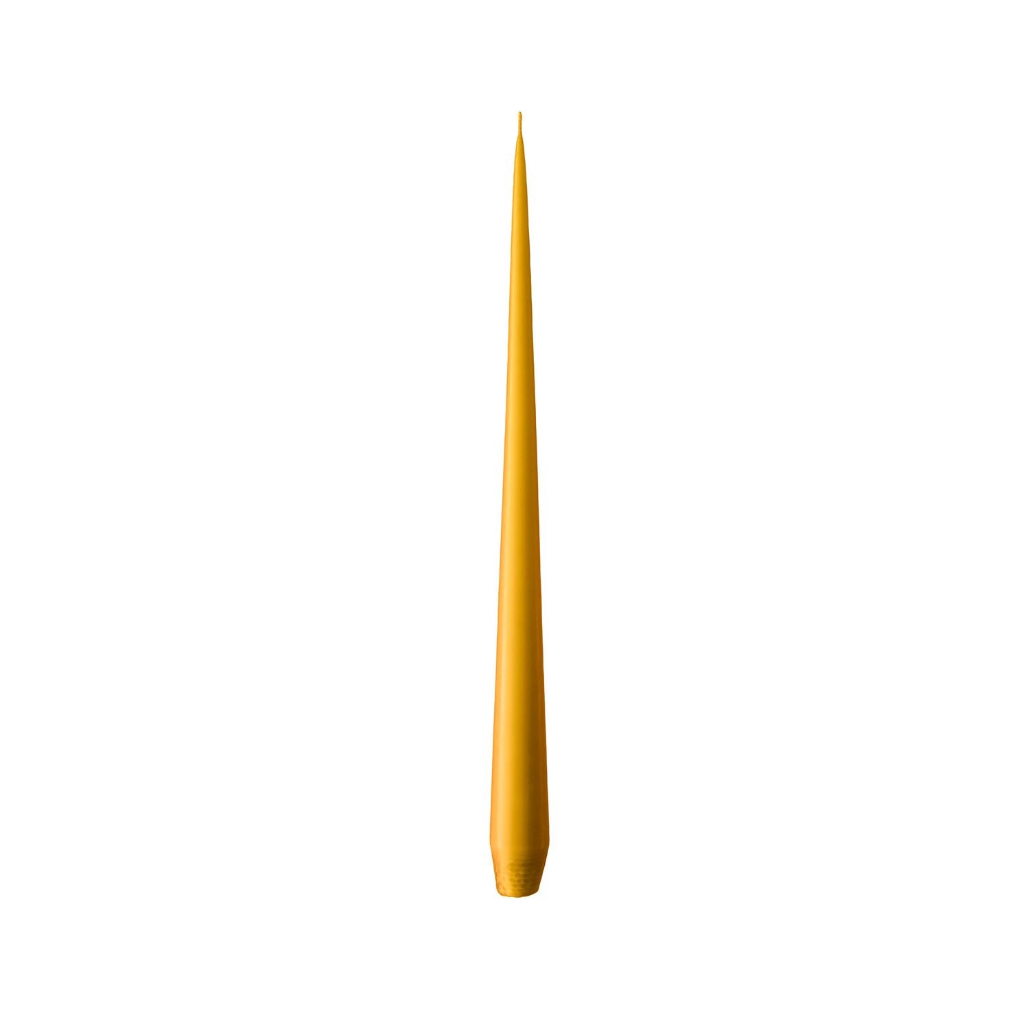 Induvial Candle - Amber Taper Candle