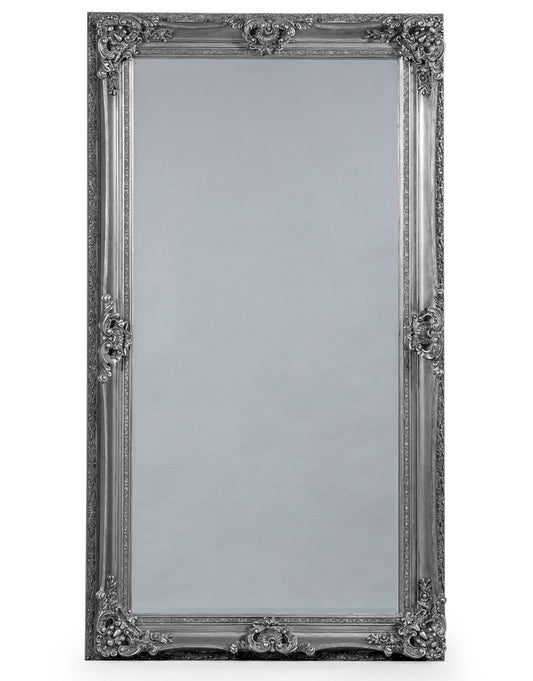 Antique Silver Large Regal Mirror