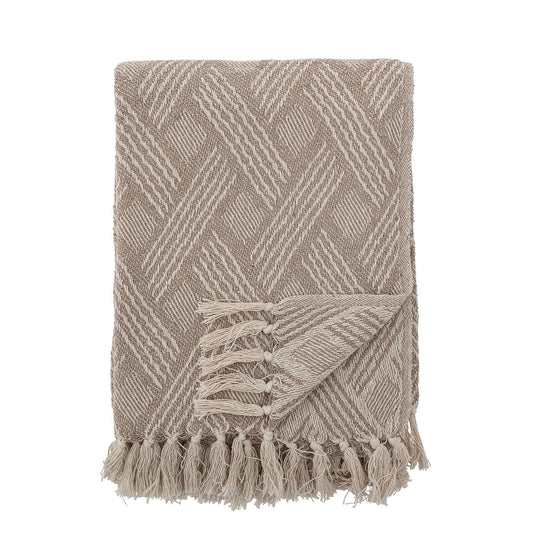 Ghina Throw - Nature Recycled Cotton