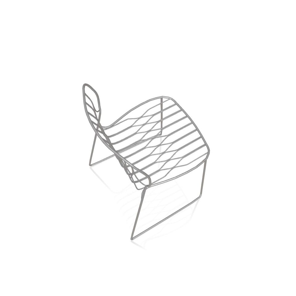 Freak Garden Chair By Bontempi Casa - Light Grey