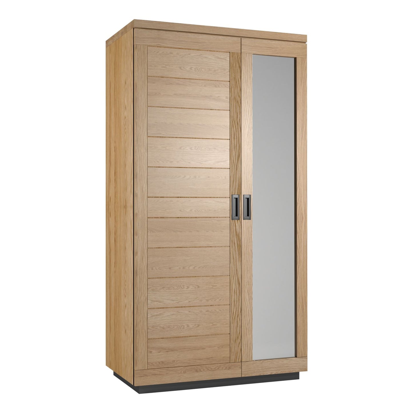 Elsworthy Oak Wardrobe - 2 Door Double