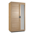 Elsworthy Oak Wardrobe - 2 Door Double