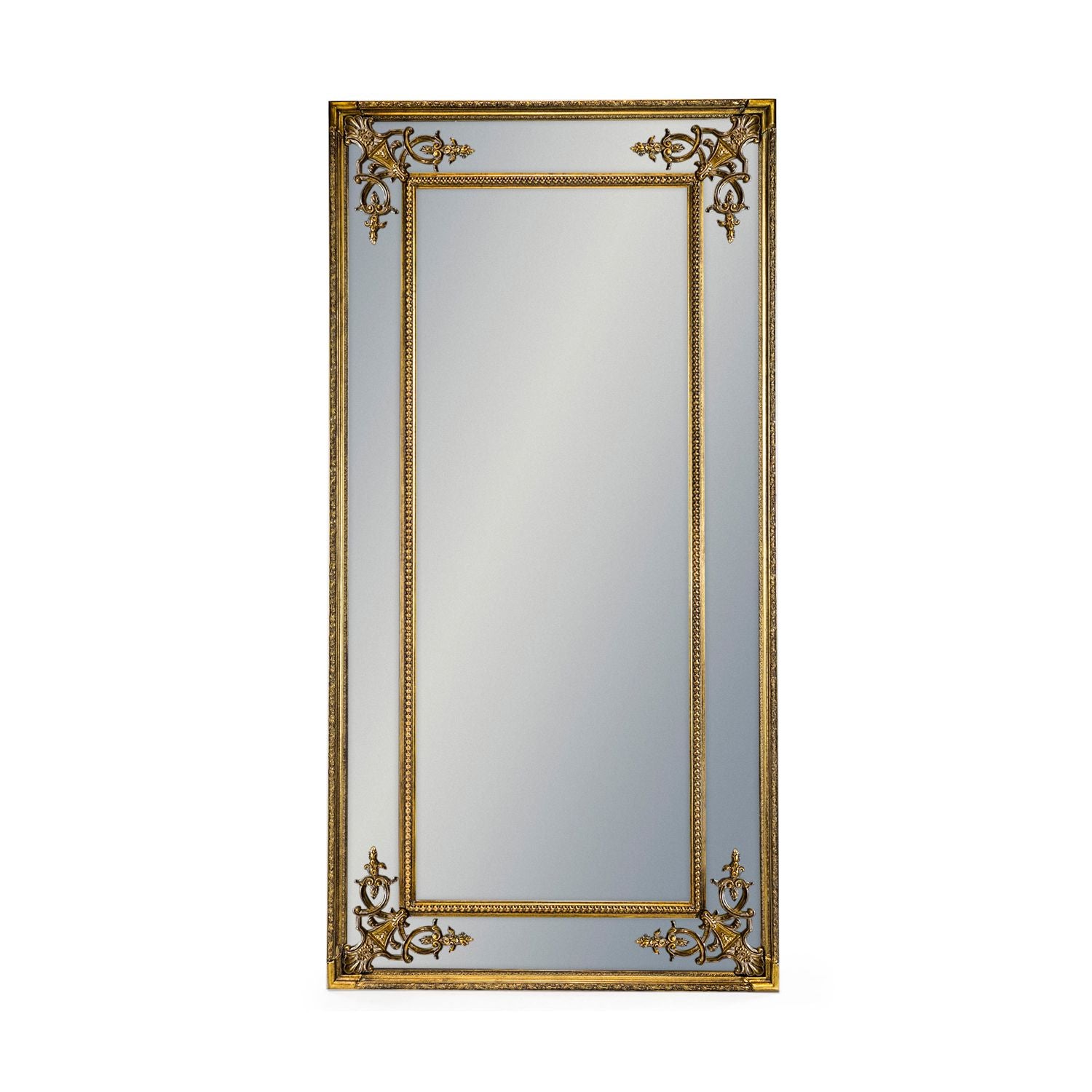 Tall Gold French Mirror without Crest