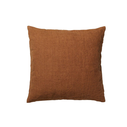 Luxury Linen Cushion - Toffee