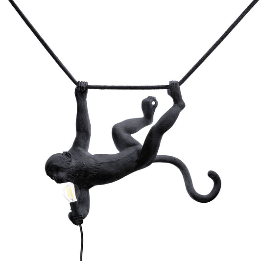 Monkey Swing Outdoor Lamp - Black