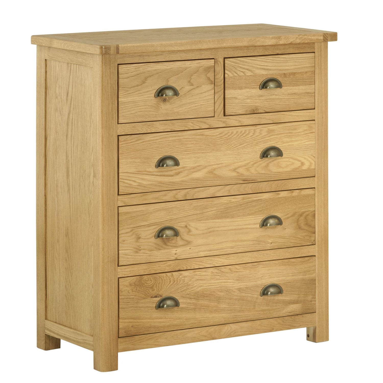 Todenham Oak Chest of Drawers - 2 + 3 Drawer Chest