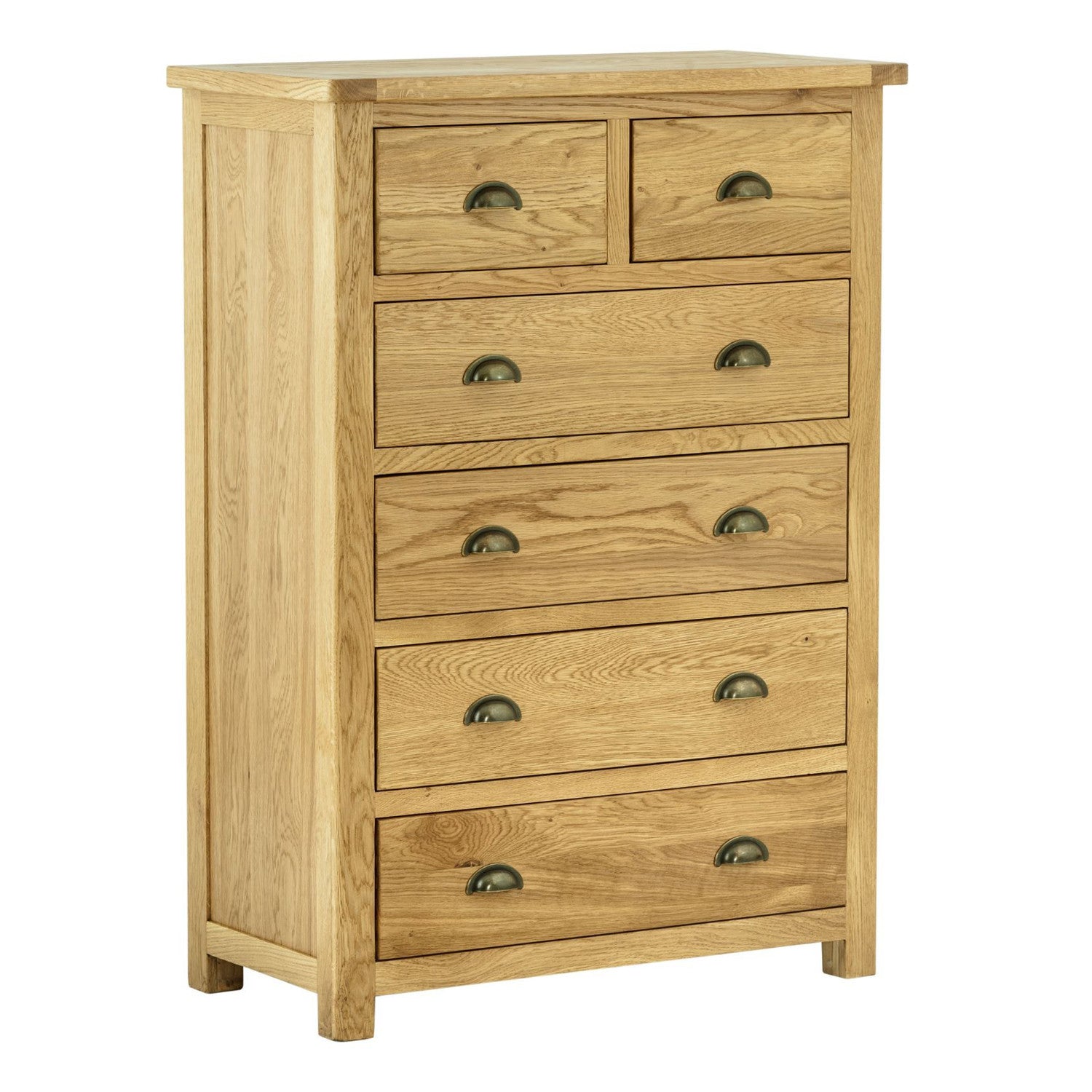 Todenham Oak Chest of Drawers - 2 + 4 Drawer Chest