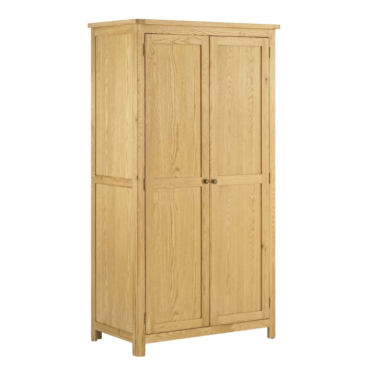 Todenham Oak Wardrobe - Double 2 Door Full Hanging