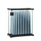 Steel Blue Taper Candle - 42cm