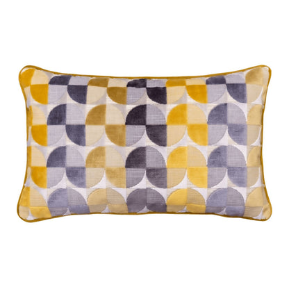 Solar Mustard Scatter Cushion - Bolster