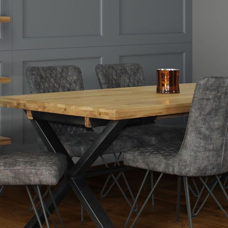 Elsworthy Oak - Compact 135cm Dining Table