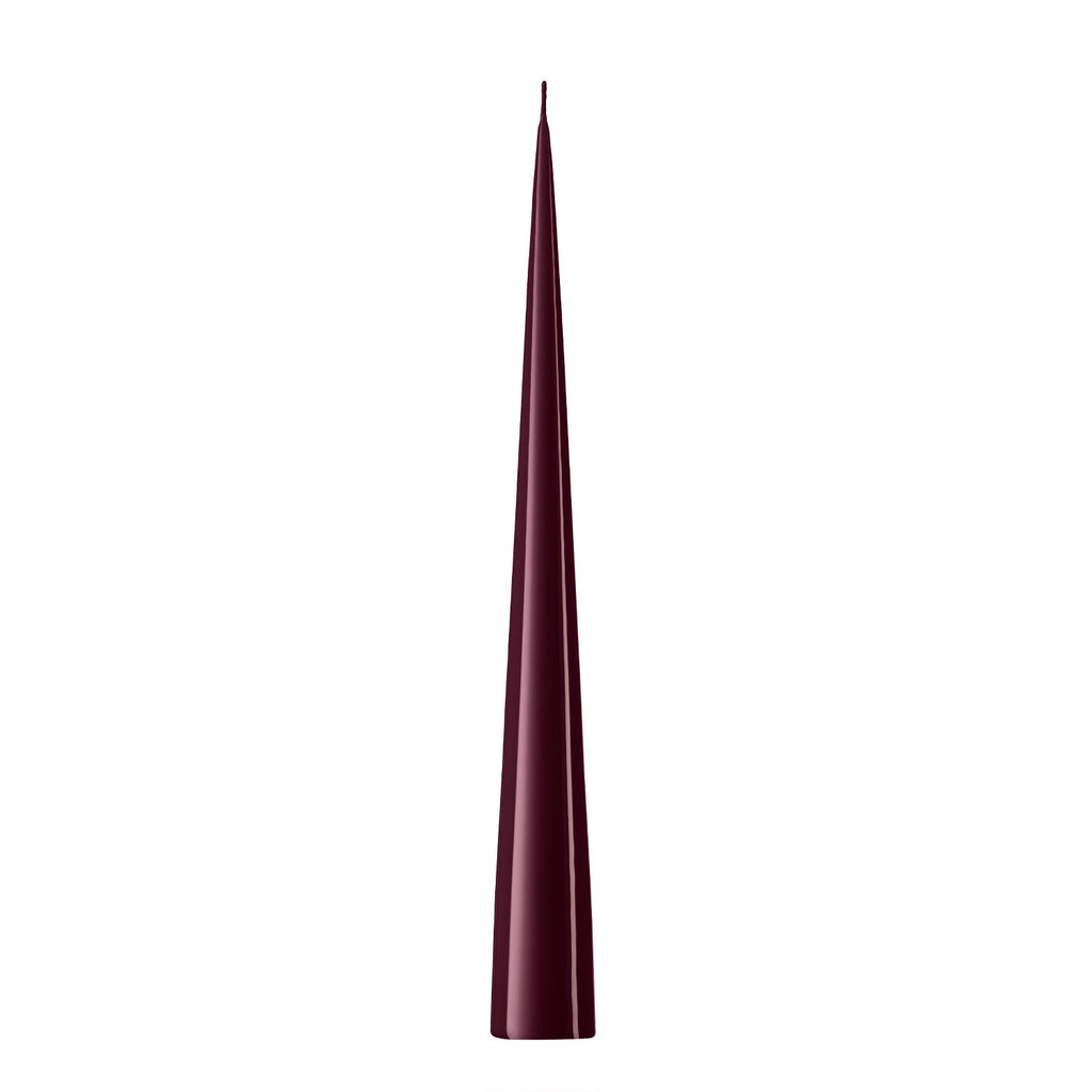 Dark Plum Cone Candle